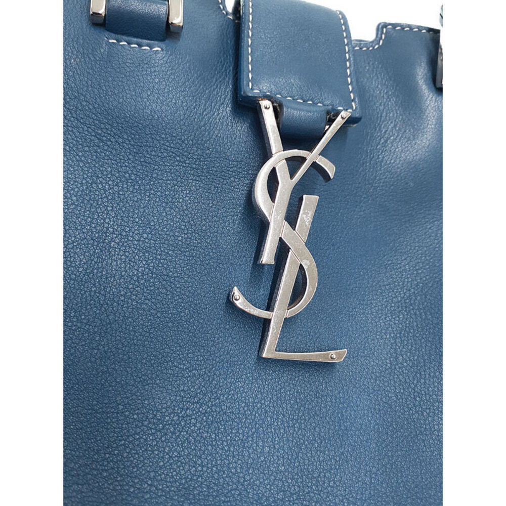 SAINT LAURENT PARIS Cabas 2WAY Leather Handbag - Picture 6 of 9